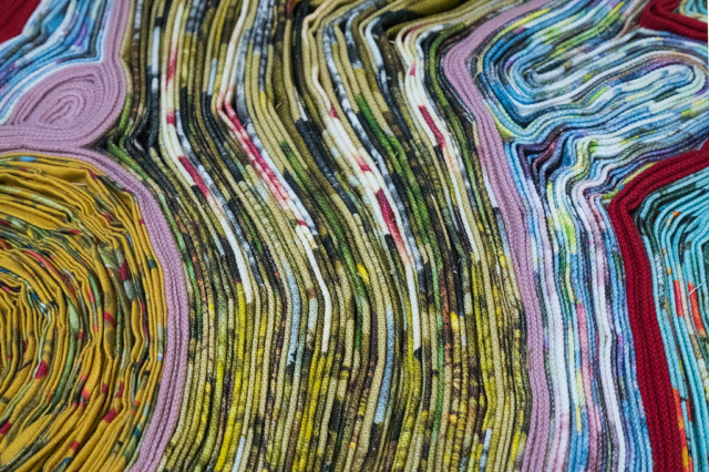 Regina Costa - Other Landscapes (Folded Cloth series) (B), 2022 (detail)